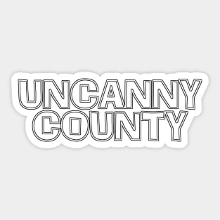 Uncanny Gallery Sticker